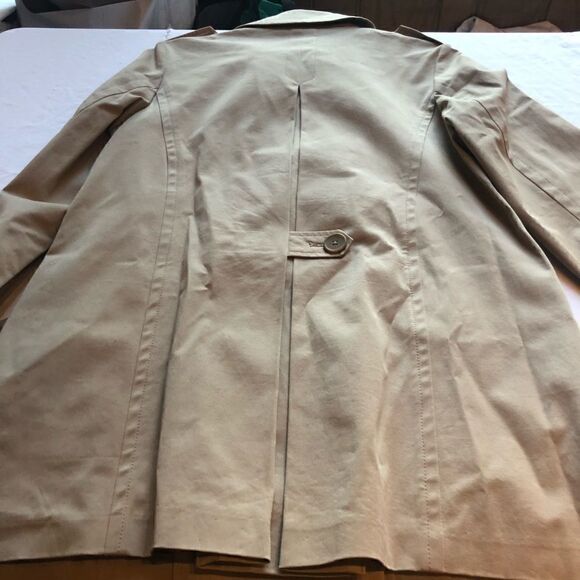 Rafaella Pea Coat Tan Size 6 - Picture 6 of 7